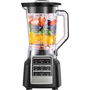 image:imageGaniza Smoothie Blender 1800W Peak Power Professional Countertop Blenders for Kitchen 64oz Large Capacity Juice Pitcher with CentriFlow Ribs Patent HighSpeed Smoothie Maker for IceFrozen Fruitdeep black